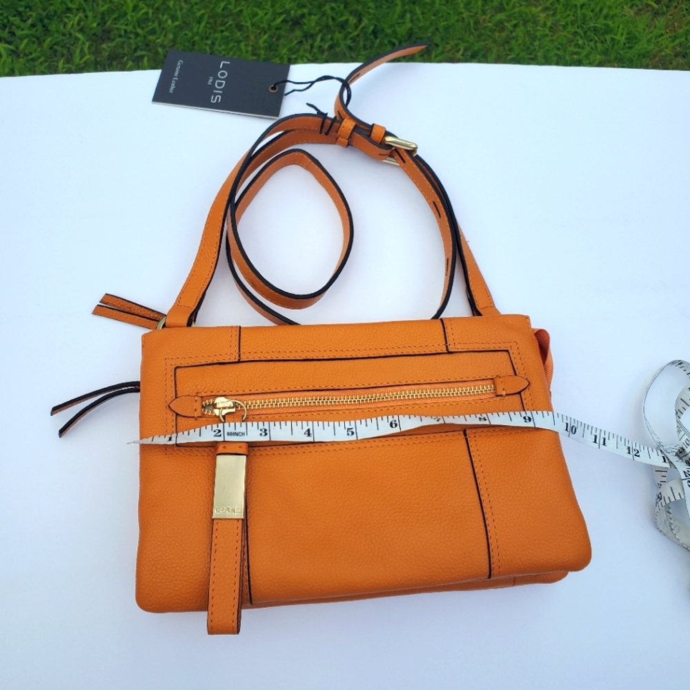 NWT Genuine Leather Lodis Shoulder Bag. - Picture 12 of 13